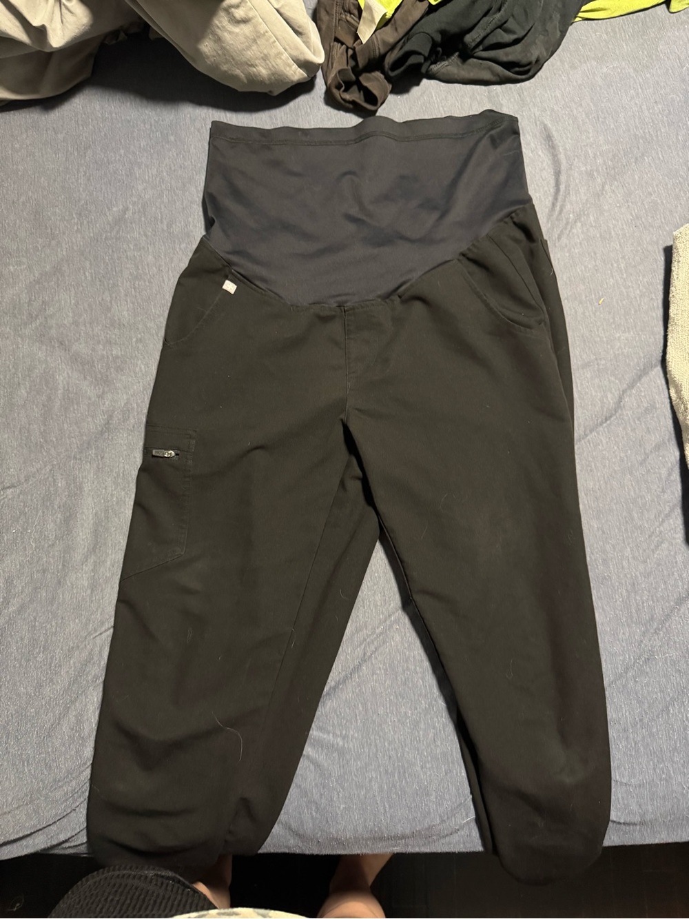 Black Maternity Jogger Pants
